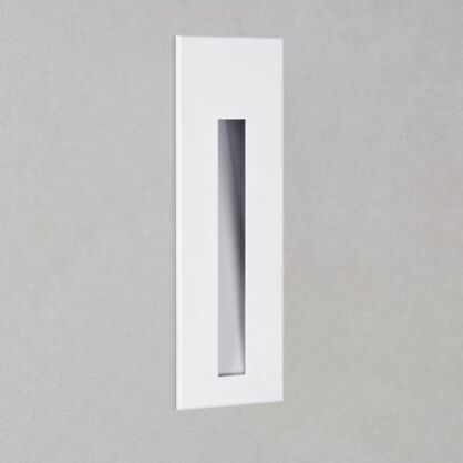 Lampa schodowa wpuszczana Borgo 55- Astro 1212021 7527 biała prostokąt LED techniczny