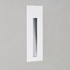 Lampa schodowa wpuszczana Borgo 55- Astro 1212021 7527 biała prostokąt LED techniczny