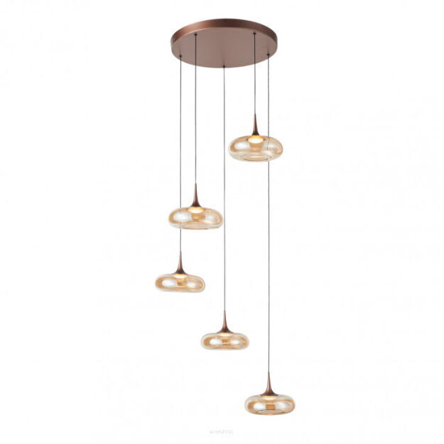 Lampa wisząca Tenele PND-24028-5A-COPP Italux