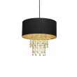 Lampa wisząca ALMERIA BLACK/GOLD MILAGRO MLP6441 - 2