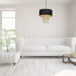 Lampa wisząca ALMERIA BLACK/GOLD MILAGRO MLP6441 - 3