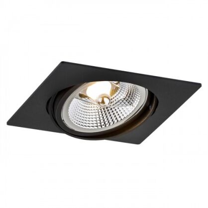 Lampa sufitowa wpuszczana OLIMP PLUS 4746 Argon Czarna ruchoma