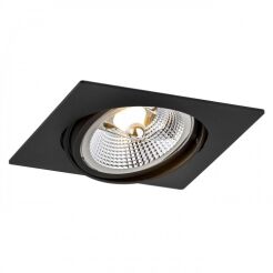 Lampa sufitowa wpuszczana OLIMP PLUS 4746 Argon Czarna ruchoma