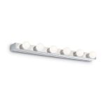 Kinkiet Prive' AP6 Ideal Lux  045627 korpus wykonany z  metalu wykończonego w chromie żarówki typu E14 - 2