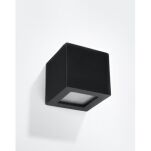 Kinkiet LEO SL.0872 SOLLUX LIGHTING czarna ceramiczna kostka - 2