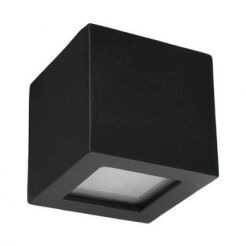 Kinkiet LEO SL.0872 SOLLUX LIGHTING czarna ceramiczna kostka