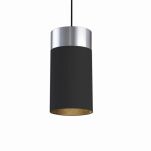 Lampa wisząca TOBA 173 ELKIM Dwukolorowa tuba wysokość 12 cm Funkcjonalna nowoczesna  - 3
