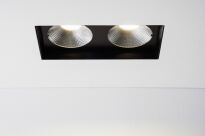 Lampa wpuszczana Solid Lightbox 185.2 WP Labra  4.1096 prostokątna techniczna różne kolory wykończenia dwa źródła światła - 3