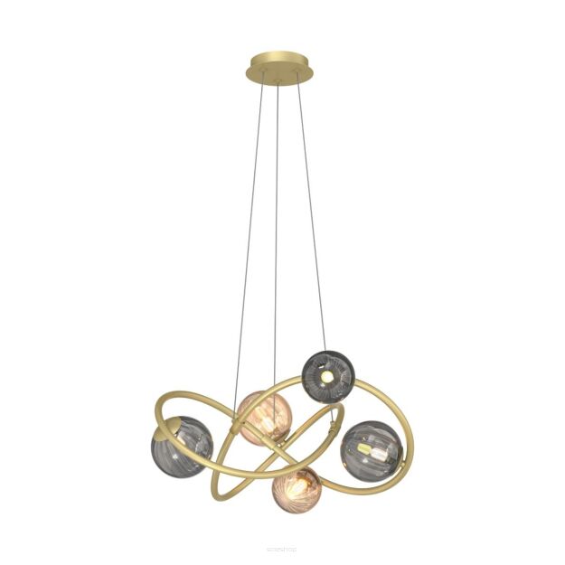 MD4922-5-EGBDN ARLON LAMPA WISZĄCA ZŁOTA/GOLD ZUMALINE