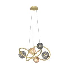 MD4922-5-EGBDN ARLON LAMPA WISZĄCA ZŁOTA/GOLD ZUMALINE
