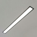 Lampa liniowa wpuszczana elkim lupinus wpust 120 techniczna różne długości kolor biały lub czarny led - 4