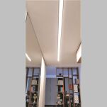 Lampa liniowa wpuszczana elkim lupinus wpust 120 techniczna różne długości kolor biały lub czarny led - 7