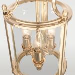 Lampa wisząca New York P03875AU COSMO Light kształtem przypomina latarnię wykonana w stylu nowojorskim - 3