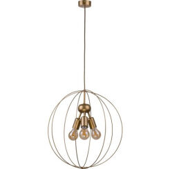 Lampa wisząca Kula BULLET złota Nowodvorski 9061