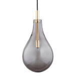 Lampa wisząca OAKLAND 4716 Argon dymiona szklana kropla G9 - 3
