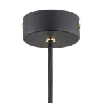 Lampa wisząca OAKLAND 4716 Argon dymiona szklana kropla G9 - 4