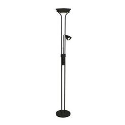 Lampa podłogowa Detroit 111223  Markslojd minimalistyczna czarna do czytania