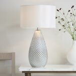 Lampa stołowa LIVIA jedwab ENDON LIGHTING 77093   - 2