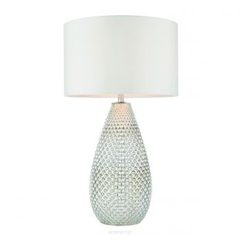 Lampa stołowa LIVIA jedwab ENDON LIGHTING 77093  