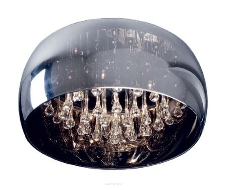LAMPA SUFITOWA PLAFON ZUMA LINE CRYSTAL CEILING C0076-05L KRYSZTAŁKI NOWOCZESNA NASTROJOWA SZKLANY KLOSZ 