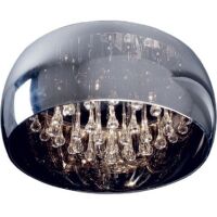 LAMPA SUFITOWA PLAFON ZUMA LINE CRYSTAL CEILING C0076-05L KRYSZTAŁKI NOWOCZESNA NASTROJOWA SZKLANY KLOSZ 