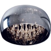 LAMPA SUFITOWA PLAFON ZUMA LINE CRYSTAL CEILING C0076-05L KRYSZTAŁKI NOWOCZESNA NASTROJOWA SZKLANY KLOSZ 