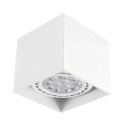 Oprawa natynkowa kwadratowa biała  ECO GU10 AR111