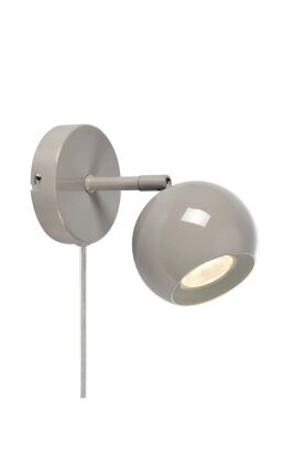 Kinkiet POP 1L GU10 108983 Markslojd szary Ø10cm