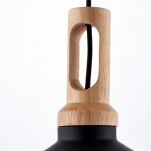 Lampa wisząca GARCIA czarny ENDON LIGHTING 61347  - 3
