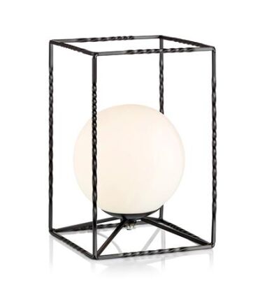 Lampa stołowa EVE 1L Czarny/Biały 107816