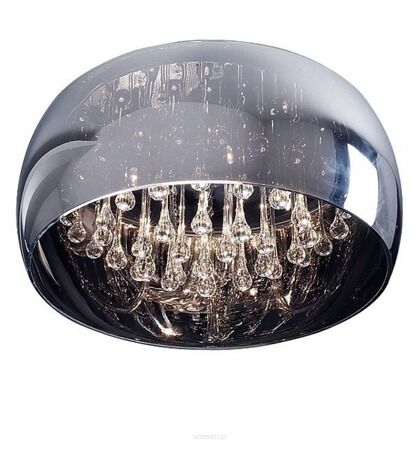 LAMPA SUFITOWA PLAFON ZUMA LINE CRYSTAL CEILING C0076-06X KRYSZTAŁKI NOWOCZESNA NASTROJOWA SZKLANY KLOSZ 