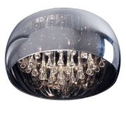 LAMPA SUFITOWA PLAFON ZUMA LINE CRYSTAL CEILING C0076-06X KRYSZTAŁKI NOWOCZESNA NASTROJOWA SZKLANY KLOSZ 