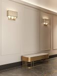 Kinkiet Verno Parette Cromo Orlicki Design metalowy ażurowy  - 2