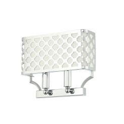 Kinkiet Verno Parette Cromo Orlicki Design metalowy ażurowy 