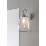 Kinkiet ASHBURY chrom/transparent  ENDON LIGHTING 77088   - 3