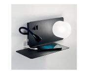 Kinkiet Book-1 AP1 biały 174792, czarny 174808 NOWOCZESNY IP20 LED  METAL Ideal Lux OPRAWA W STYLU NOWOCZESNYM  - 3