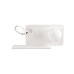 Kinkiet Book-1 AP1 biały 174792, czarny 174808 NOWOCZESNY IP20 LED  METAL Ideal Lux OPRAWA W STYLU NOWOCZESNYM 