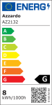 Kinkiet zewnętrzny FRAME WALL DARK GRAY Azzardo IP54 AZ2132 nowoczesny w kolorze ciemnej szarości  - 4