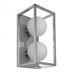Kinkiet DAISY MB-BR4367-W2 CH Italux Wykonany z metalu, kolor chrom G9 IP20