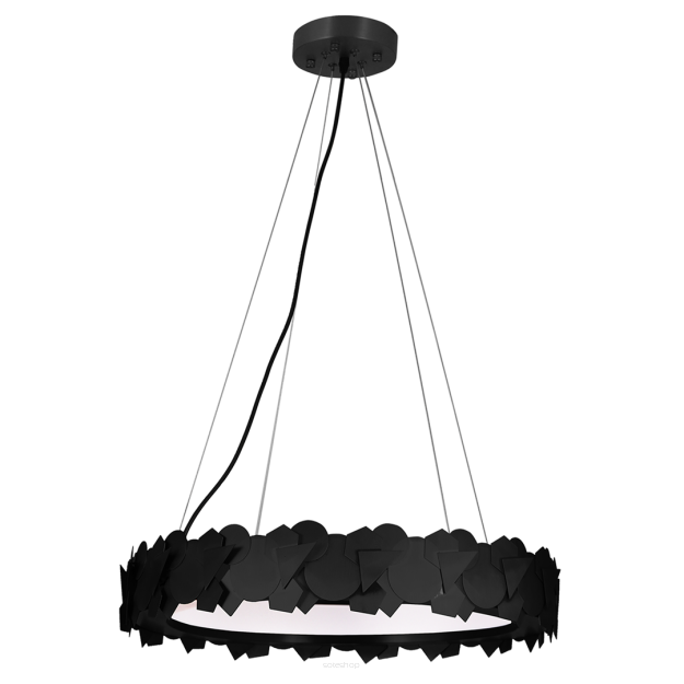 Lampa wisząca SOHO BLACK 24W LED MILAGRO ML6157  