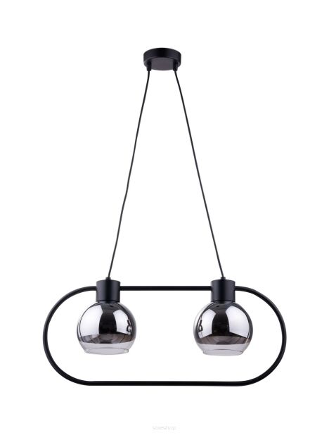 Lampa wisząca LINDA 2 SIGMA 31892 CZARNA PODWÓJNA