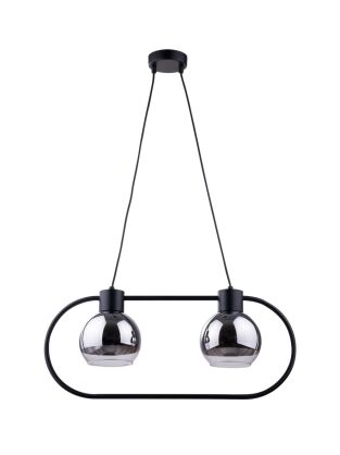 Lampa wisząca LINDA 2 SIGMA 31892 CZARNA PODWÓJNA