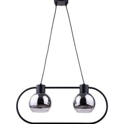 Lampa wisząca LINDA 2 SIGMA 31892 CZARNA PODWÓJNA