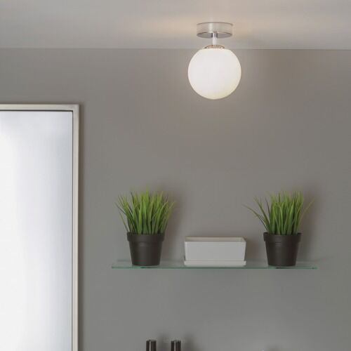 Lampa sufitowa plafon Astro sufitowa Denver 0323 IP44 okrągła mleczny klosz 1038001