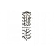 Plafon LUVIA 125 XL CHROME AZzardo AZ2574 elegancka szklane elementy ozdobne
