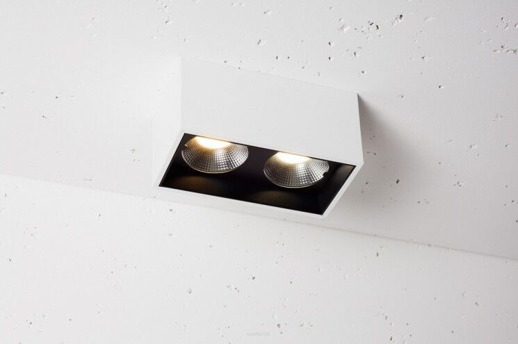 Lampa natynkowa Solid Lightbox 135.2 NT Labra  3.1085   prostokąt techniczna LED podwójna  różne kolory