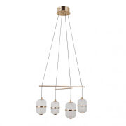 Lampa wisząca Alani PND-34375-4-HBR Italux
