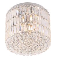 Plafon PUCCINI C0127 MAXlight Przyciągający spojrzenia o średnicy 40 cm ozdobiony kryztałkami 