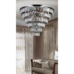 Lampa wisząca Salerno XL chrome/crystal AZ2927 - 2