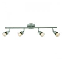 Lampa sufitowa 4 źródła światła na listwie CHROM AMALFI ENDON LIGHTING 60991  